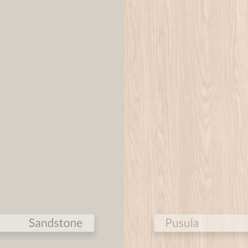 Silena Vägghängt Sängbord 40 cm med Låda i Trä med Ekutseende - Beige - Möbler - Bord & matgrupp - Avlastningsbord & sidobord - Sängbord & nattduksbord
