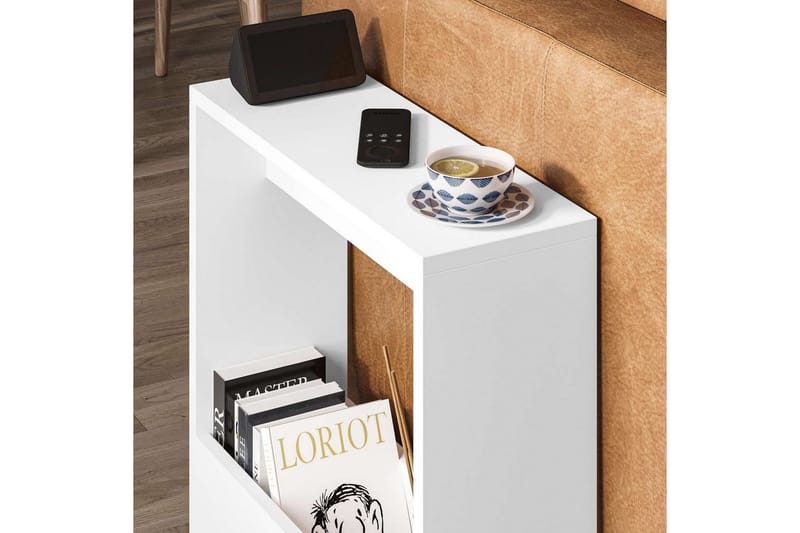Simpi Sidobord 55 cm White - Vit - Möbler - Bord & matgrupp - Avlastningsbord & sidobord - Lampbord & sidobord