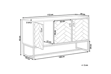 Skänk Nueva - Förvaring - Förvaringsmöbler - Sideboard & skänk