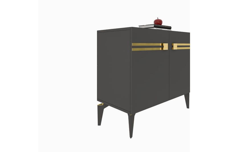 Slobidka Konsollbord 150 cm - Guld/Grafitgrå - Möbler - Bord & matgrupp - Avlastningsbord & sidobord - Konsolbord & hallbord