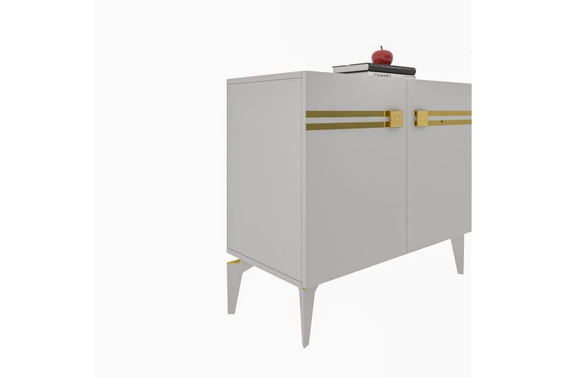 Slobidka Konsollbord 150 cm - Guld/Vit - Möbler - Bord & matgrupp - Avlastningsbord & sidobord - Konsolbord & hallbord