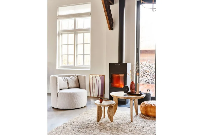 Soffbord Höga klackar set om 2 - Naturell - Möbler - Bord & matgrupp - Avlastningsbord & sidobord - Satsbord