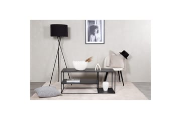 Soffbord Staal - Svart, 120x50x50 - Möbler - Bord & matgrupp - Avlastningsbord & sidobord - Konsolbord & hallbord