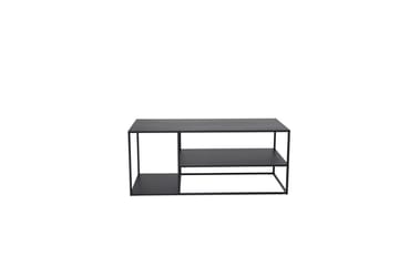 Soffbord Staal - Svart, 120x50x50 - Möbler - Bord & matgrupp - Avlastningsbord & sidobord - Konsolbord & hallbord