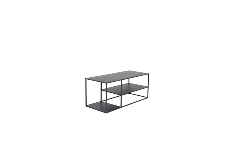 Soffbord Staal - Svart, 120x50x50 - Möbler - Bord & matgrupp - Avlastningsbord & sidobord - Konsolbord & hallbord