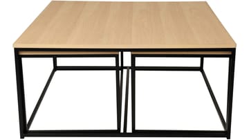 Soffbordsats Yrland 2+1 - Vitpigmenterad - Möbler - Bord & matgrupp - Avlastningsbord & sidobord - Satsbord