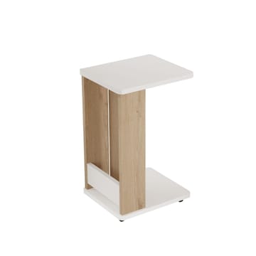 Solven Sidobord 32x42x55 cm - Ek och vitt - Möbler - Bord & matgrupp - Avlastningsbord & sidobord - Brickbord & småbord