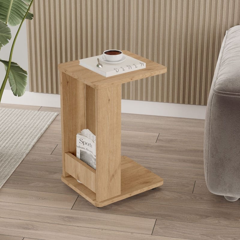 Solven Sidobord 32x42x55 cm - Ek - Möbler - Bord & matgrupp - Avlastningsbord & sidobord - Brickbord & småbord