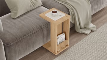 Solven Sidobord 32x42x55 cm - Ek - Möbler - Bord & matgrupp - Avlastningsbord & sidobord - Brickbord & småbord