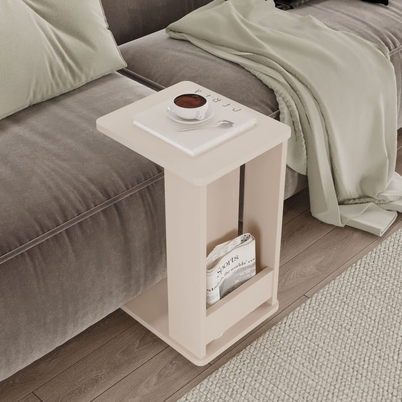 Solven Sidobord 32x42x55 cm - Sand - Möbler - Bord & matgrupp - Avlastningsbord & sidobord - Brickbord & småbord