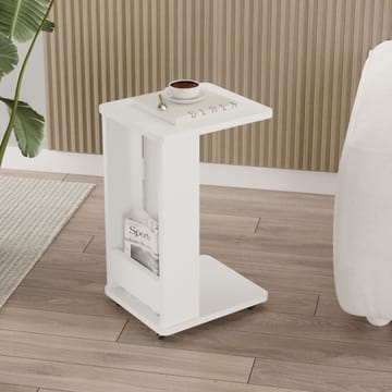 Solven Sidobord 32x42x55 cm - Vit - Möbler - Bord & matgrupp - Avlastningsbord & sidobord - Brickbord & småbord