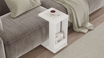 Solven Sidobord 32x42x55 cm - Vit - Möbler - Bord & matgrupp - Avlastningsbord & sidobord - Brickbord & småbord