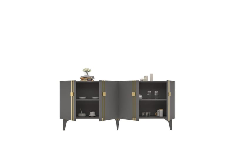 Sorab Konsollbord 150 cm - Antracit - Möbler - Bord & matgrupp - Avlastningsbord & sidobord - Konsolbord & hallbord