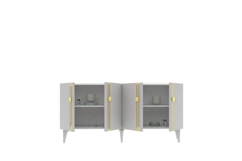 Sorab Konsollbord 150 cm - Vit - Möbler - Bord & matgrupp - Avlastningsbord & sidobord - Konsolbord & hallbord