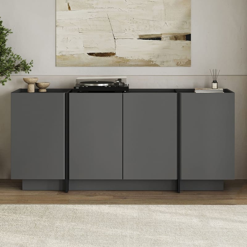 Sorlan Konsolbord 180 cm - Antracit, svart - Möbler - Bord & matgrupp - Avlastningsbord & sidobord - Konsolbord & hallbord