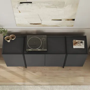 Sorlan Konsolbord 180 cm - Antracit/Svart - Möbler - Bord & matgrupp - Avlastningsbord & sidobord - Konsolbord & hallbord