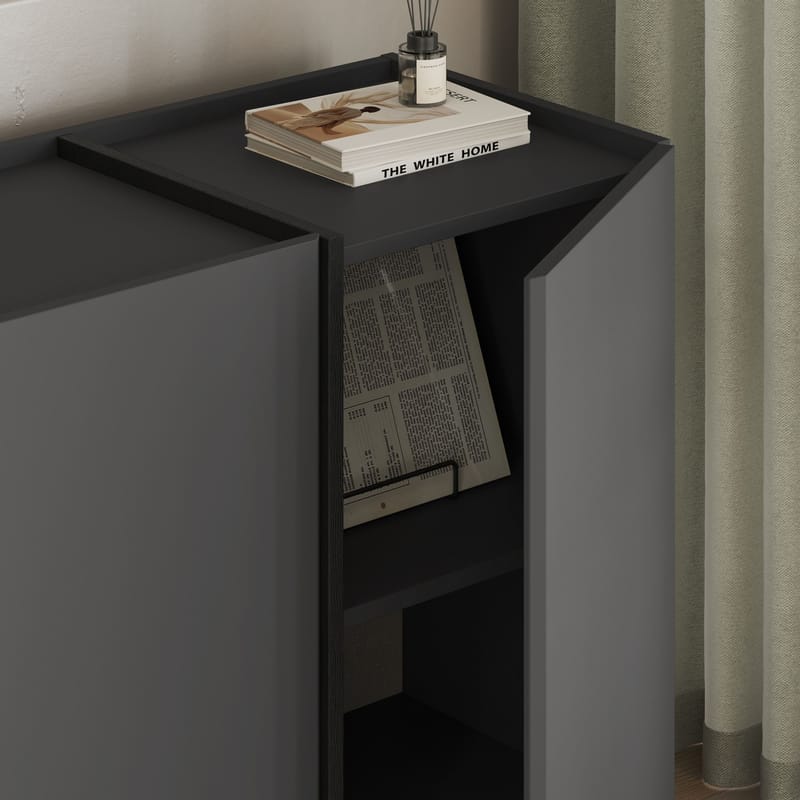 Sorlan Konsolbord 180 cm - Antracit/Svart - Möbler - Bord & matgrupp - Avlastningsbord & sidobord - Konsolbord & hallbord