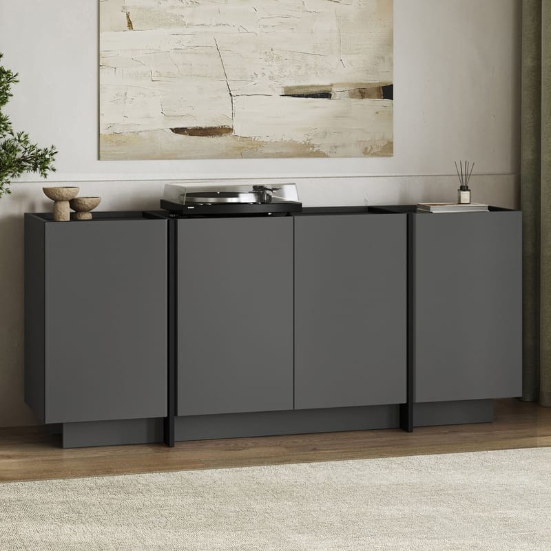 Sorlan Konsolbord 180 cm - Antracit/Svart - Möbler - Bord & matgrupp - Avlastningsbord & sidobord - Konsolbord & hallbord