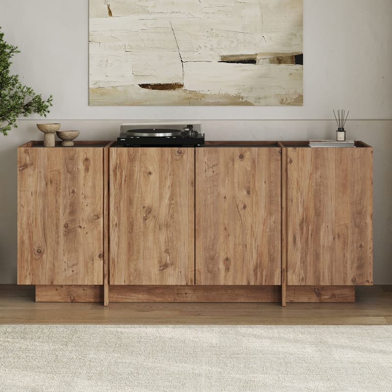 Sorlan Konsolbord 180 cm - Atlantic Pine, Antracit - Möbler - Bord & matgrupp - Avlastningsbord & sidobord - Konsolbord & hallbord