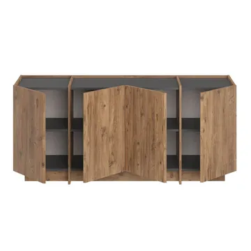 Sorlan Konsolbord 180 cm - Atlantic Pine, Antracit - Möbler - Bord & matgrupp - Avlastningsbord & sidobord - Konsolbord & hallbord