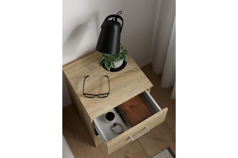 Space Sängbord 38 cm - Natur - Möbler - Bord & matgrupp - Avlastningsbord & sidobord - Sängbord & nattduksbord