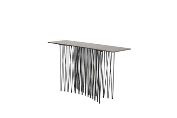 Stone Avlastningsbord 130 cm - Svart - Möbler - Bord & matgrupp - Avlastningsbord & sidobord - Konsolbord & hallbord