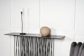 Stone Avlastningsbord 130 cm - Svart - Möbler - Bord & matgrupp - Avlastningsbord & sidobord - Konsolbord & hallbord