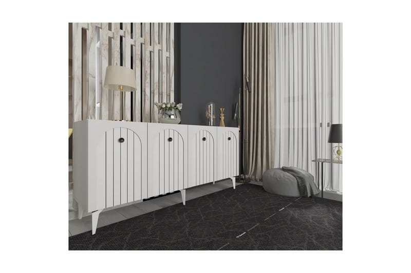 Sufiyan Konsollbord 150 cm - Vit - Möbler - Bord & matgrupp - Avlastningsbord & sidobord - Konsolbord & hallbord