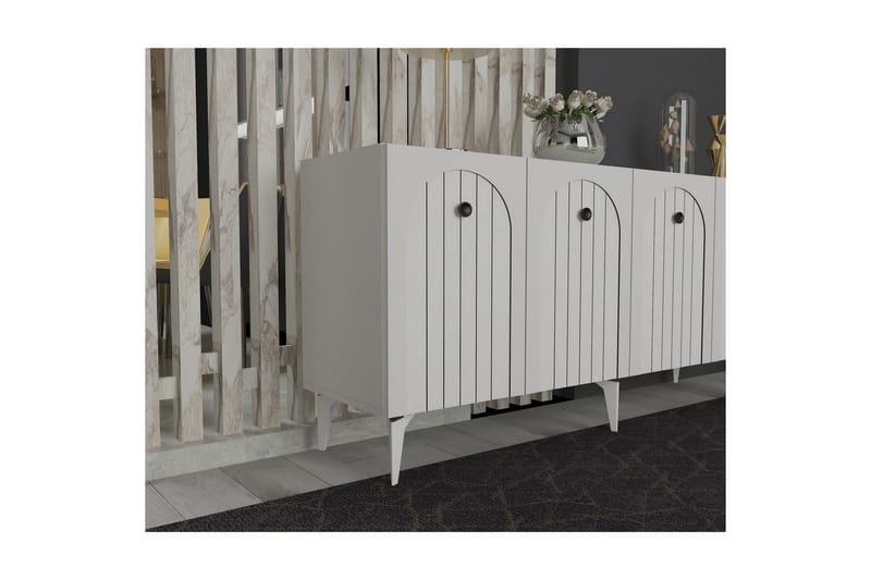 Sufiyan Konsollbord 150 cm - Vit - Möbler - Bord & matgrupp - Avlastningsbord & sidobord - Konsolbord & hallbord