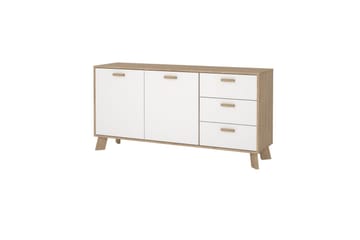 Sumita Konsollbord 147 cm - Vit/Natur - Möbler - Bord & matgrupp - Avlastningsbord & sidobord - Konsolbord & hallbord