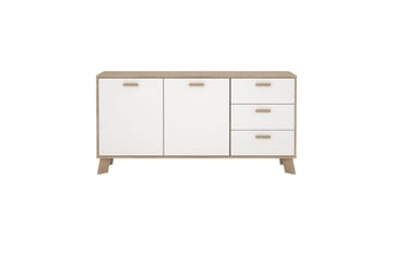 Sumita Konsollbord 147 cm - Vit/Natur - Möbler - Bord & matgrupp - Avlastningsbord & sidobord - Konsolbord & hallbord