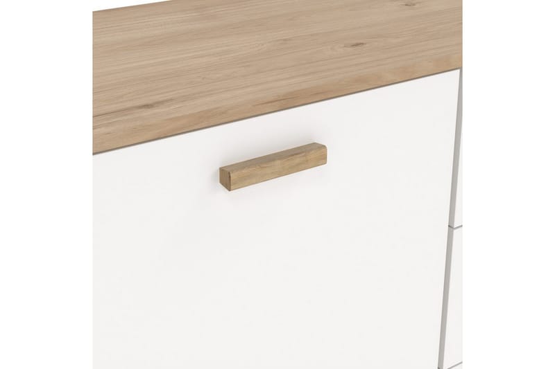 Sumita Konsollbord 147 cm - Vit/Natur - Möbler - Bord & matgrupp - Avlastningsbord & sidobord - Konsolbord & hallbord