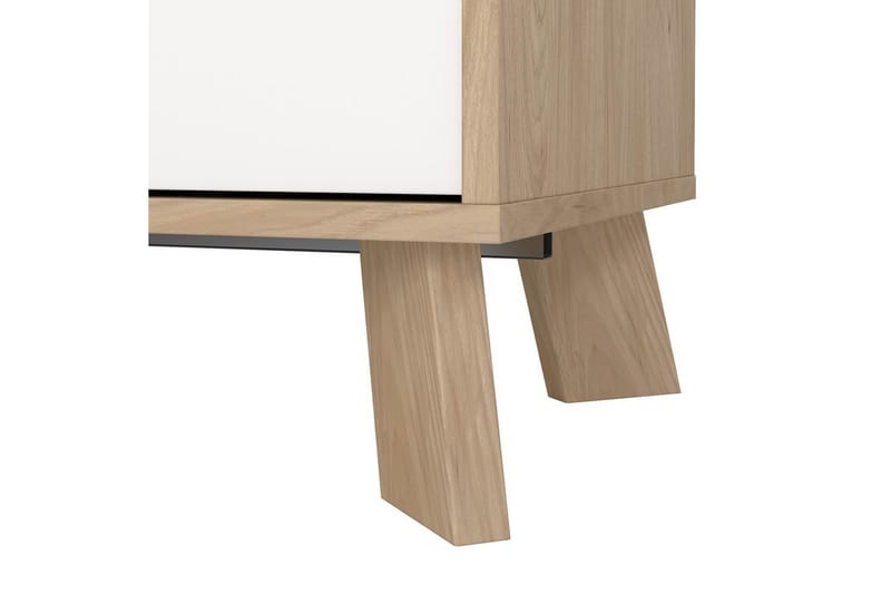 Sumita Konsollbord 147 cm - Vit/Natur - Möbler - Bord & matgrupp - Avlastningsbord & sidobord - Konsolbord & hallbord