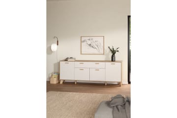 Sumita Konsollbord 196 cm - Natur/Vit - Möbler - Bord & matgrupp - Avlastningsbord & sidobord - Konsolbord & hallbord