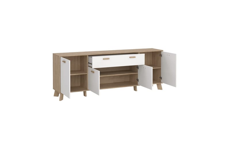Sumita Konsollbord 196 cm - Natur/Vit - Möbler - Bord & matgrupp - Avlastningsbord & sidobord - Konsolbord & hallbord