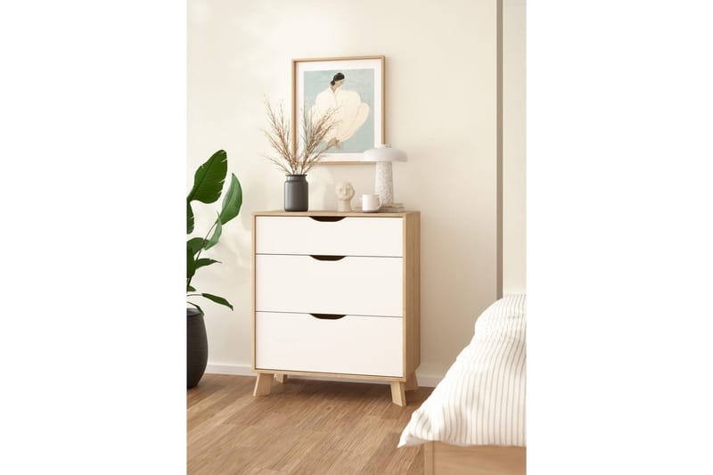 Sumita Konsollbord 79 cm - Natur/Vit - Möbler - Bord & matgrupp - Avlastningsbord & sidobord - Konsolbord & hallbord