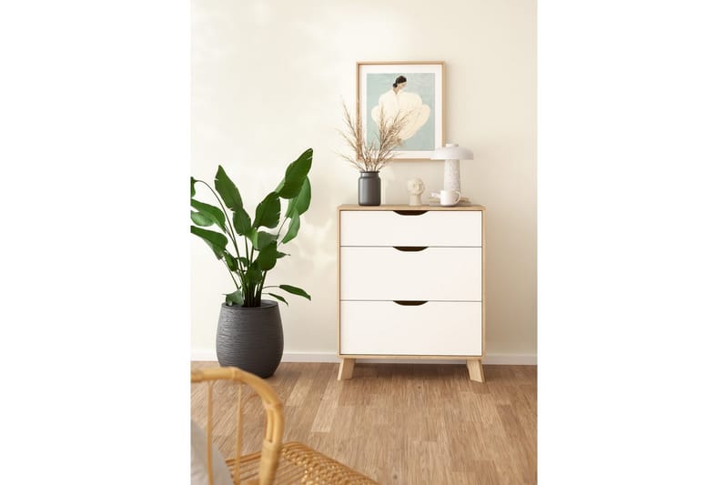 Sumita Konsollbord 79 cm - Natur/Vit - Möbler - Bord & matgrupp - Avlastningsbord & sidobord - Konsolbord & hallbord