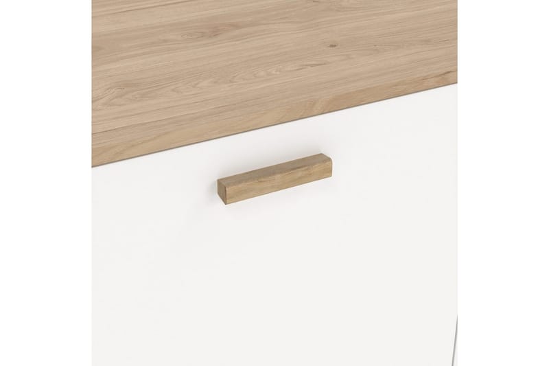 Sumita Konsollbord 99 cm - Vit/Körsbärsröd - Möbler - Bord & matgrupp - Avlastningsbord & sidobord - Konsolbord & hallbord