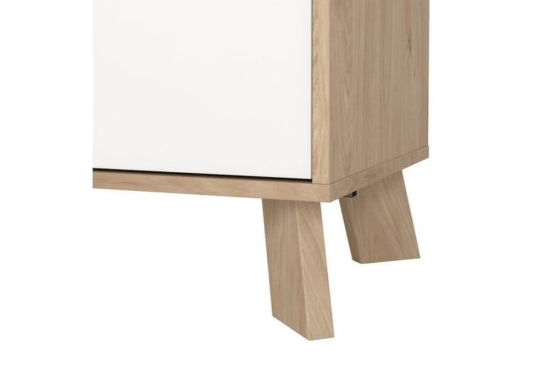 Sumita Konsollbord 99 cm - Vit/Körsbärsröd - Möbler - Bord & matgrupp - Avlastningsbord & sidobord - Konsolbord & hallbord