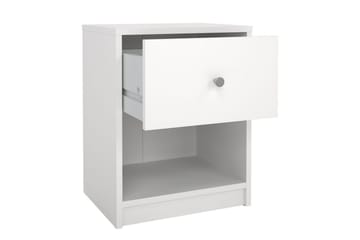Sundra Sängbord 38 cm - Vit - Möbler - Bord & matgrupp - Avlastningsbord & sidobord - Sängbord & nattduksbord