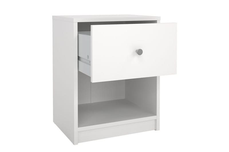 Sundra Sängbord 38 cm - Vit - Möbler - Bord & matgrupp - Avlastningsbord & sidobord - Sängbord & nattduksbord