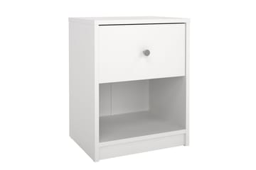 Sundra Sängbord 38 cm - Vit - Möbler - Bord & matgrupp - Avlastningsbord & sidobord - Sängbord & nattduksbord