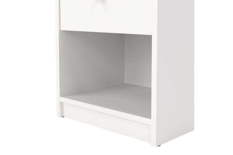Sundra Sängbord 38 cm - Vit - Möbler - Bord & matgrupp - Avlastningsbord & sidobord - Sängbord & nattduksbord