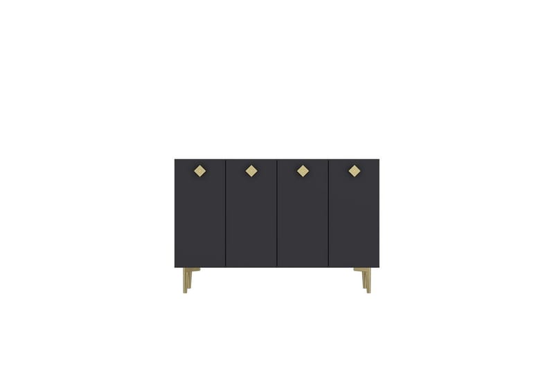 Sylas Konsollbord 120 cm - Antracit/Guld - Möbler - Bord & matgrupp - Avlastningsbord & sidobord - Konsolbord & hallbord