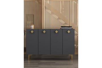 Sylas Konsollbord 120 cm - Antracit/Guld - Möbler - Bord & matgrupp - Avlastningsbord & sidobord - Konsolbord & hallbord