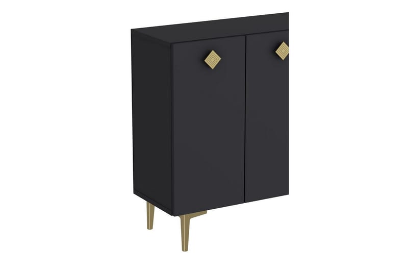 Sylas Konsollbord 120 cm - Antracit/Guld - Möbler - Bord & matgrupp - Avlastningsbord & sidobord - Konsolbord & hallbord