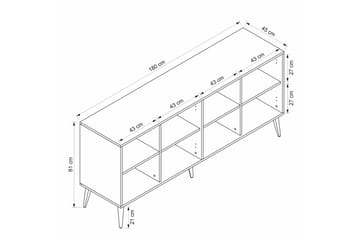 Syrri Konsollbord 180 cm - Sand - Möbler - Bord & matgrupp - Avlastningsbord & sidobord - Konsolbord & hallbord