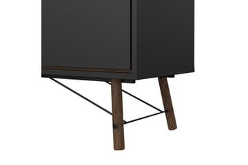 Tadami Konsollbord 150 cm - Svart/Natur - Möbler - Bord & matgrupp - Avlastningsbord & sidobord - Konsolbord & hallbord