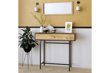 Taharoa Konsollbord 100 cm - Ek/Svart - Möbler - Bord & matgrupp - Avlastningsbord & sidobord - Konsolbord & hallbord