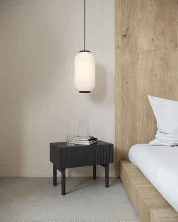 Takayo Sängbord 50 cm - Svart - Möbler - Bord & matgrupp - Avlastningsbord & sidobord - Sängbord & nattduksbord